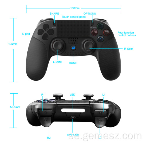 Joystick Gamepad Playstation 4 TV-spelkonsoler